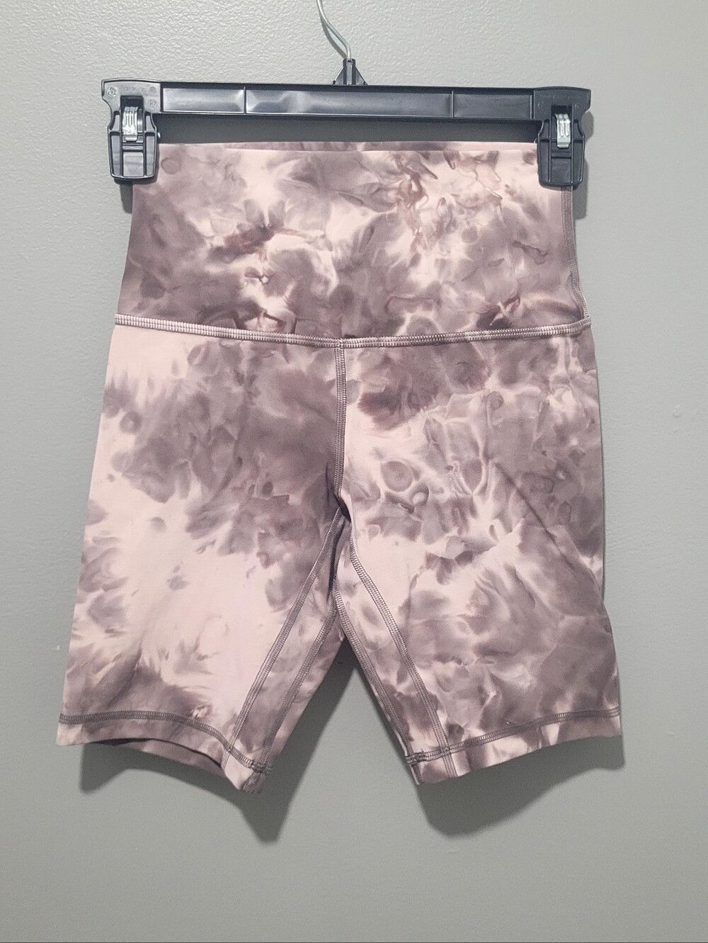 Lululemon Athletica $74 Brown Tiedye Align High Waist Shorts 4